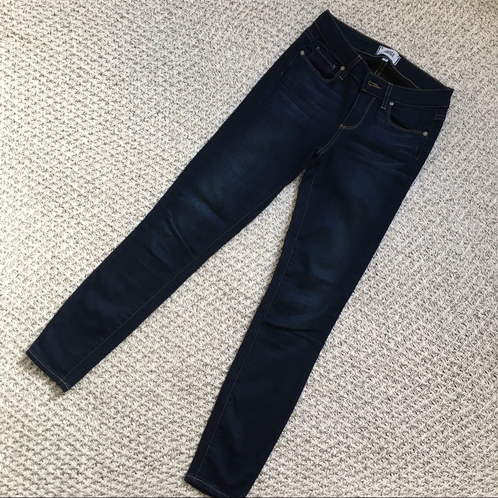 Paige Verdugo Ankle Skinny Jean Sz 26 Low Rise - Picture 2 of 6